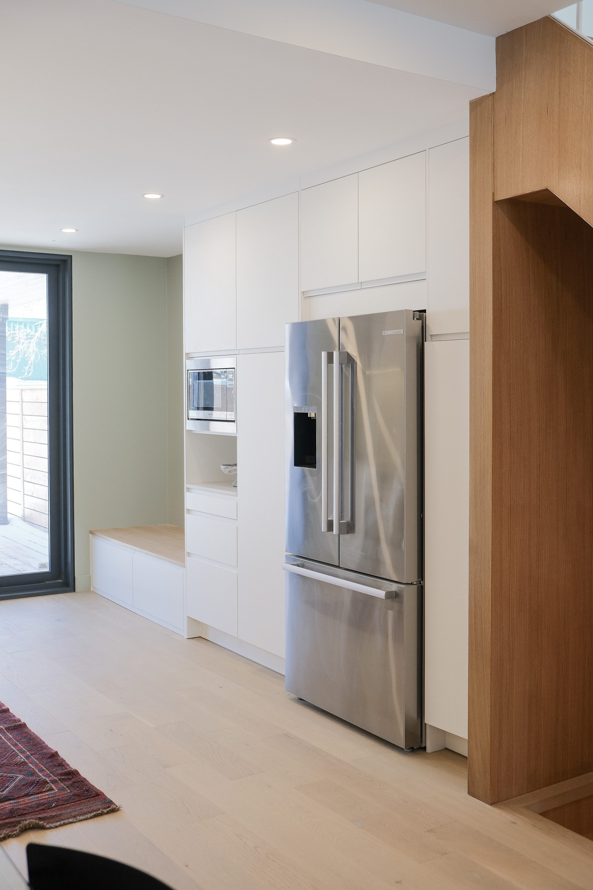 Interior detail of Junction House renovation, Toronto